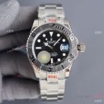 Swiss Quality Rolex Yacht master 40mm Watch Black Dial Citizen 8215